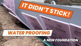 Waterproofing Foundation  Home Addition Project Ep 7 [upl. by Toms297]