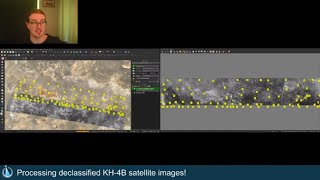 Processing declassified spy satellite images in a mosaic 🗺️ 🛰️ [upl. by Euqina358]