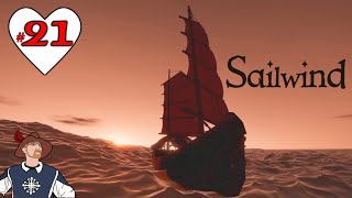 Chased By A STORM With Low Water On A New Grand Voyage  Immersive Sailing Simulator  Sailwind 21 [upl. by Amber]