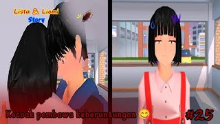 Kecoak pembawa keberuntungan 😋Lista amp Liemi Story Part 25Short Drama Sakura School Simulator [upl. by Sixel729]