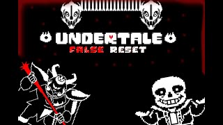 UNDERTALE  FALSE RESET demo Debug 4k HD [upl. by Rebhun]