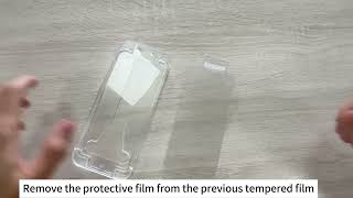 Installation for T Tersely DustFreeFrame Tempered Glass Screen Protector for Google Pixel 9ProXL [upl. by Katherin]