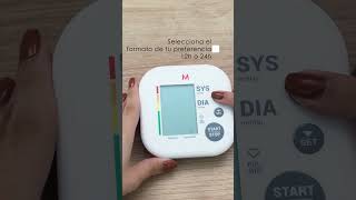 como configurar el Año mes y día del tensiómetro digital Kardyo 100 [upl. by Irrol]