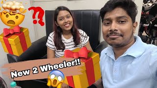 New 2 wheeler 😍 scooty vespa youtube agartala tripura vlog [upl. by Ostraw]