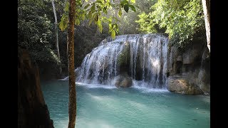 Thailand Erawan Waterfall Vlog 泰國愛侶灣瀑布  Crane Plus with Canon 6D2 [upl. by Wells]