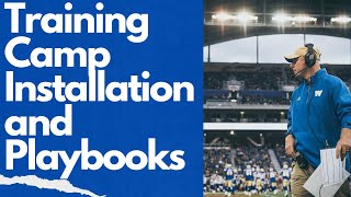 CFL football Training Camp Installation amp Install Playbooks [upl. by Clemmie644]