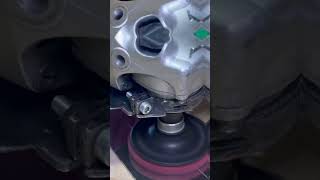 Scotch brite vs сварочный шов short automobile metalworking furniture diy shorts [upl. by Hurless]