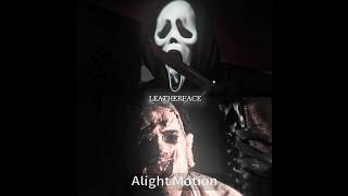 Mickey Altieri VS Famous Slashers fyp alightmotion ghostfaceedit screamedits [upl. by Atinrahc]