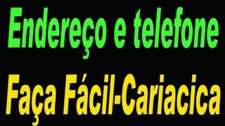 Endereço e telefone Faça Fácil CariacicaES e obtenha inúmeros serviços [upl. by Ligetti]