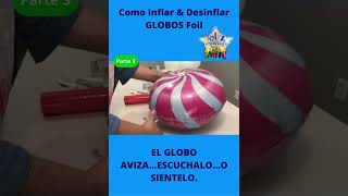 🔴🔴🔴Como inflar globos para que no se desinflen PARTE 3 Tip UNICO Te lo enseño ya😱 [upl. by Yliram517]