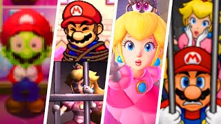 Evolution of Mario amp Peach Being Rescued 1985  2024 [upl. by Anwat]