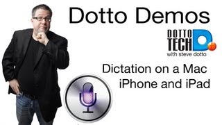 Dictation on Mac iPhone and iPad [upl. by Caassi]