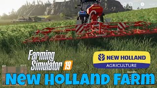 Farming Simulator 19  New Holland Farm Felsbrunn Ep 20  Weeding with the Weeder [upl. by Caasi]