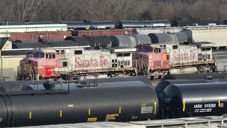 Galesburg Illinois Train Action 33024 [upl. by Eycal]