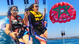 تجربتي مع parasailing في مدينة السعيدية ،التفاصيل و الاثمنة 🤩 [upl. by Hada]