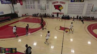 South Kent School vs West Nottingham Academy Boys Varsity Basketball [upl. by Annayhs]