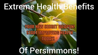 Why Persimmons are the Secret Weapon for Your Health [upl. by Colin]