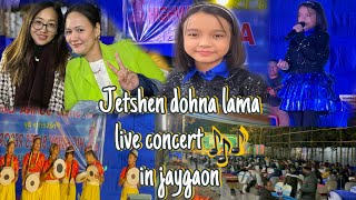 Jetshen Dohna lama live concert 🎶in jaygaon Highway blues resortmusicnightjetshenlama [upl. by Randa]