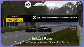 F1 23  The Tsunoda Series  Imola  Race [upl. by Hill]