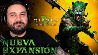 Así es la EXPANSIÓN y NUEVA CLASE  Diablo 4 Vessel of Hatred [upl. by Nilyram]