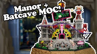 Giant Lego Batcave MOC  The Lego Batman Movie [upl. by Htebazila]