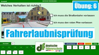 Theorieprüfung Führerschein Deutschland 30 Fragen Klasse B [upl. by Ydnes]