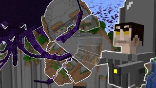 I Spawn Wither Storm amp Gman Inside The Temple of Notch in Minecraft [upl. by Augustine]