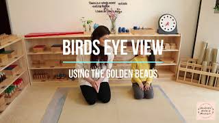 Montessori Golden Beads birds eye view [upl. by Arielle]