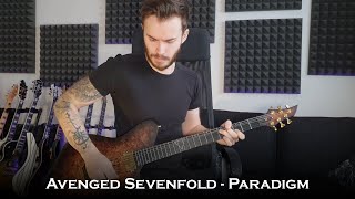 Avenged Sevenfold  Paradigm Guitar Cover  Solo  One Take [upl. by Pasadis776]