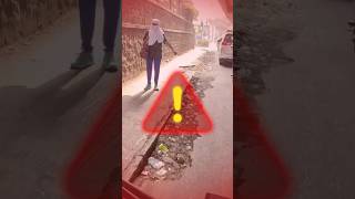 Footpath Boss  One Woman Takes Charge🤬funny shorts trending bike comedy viralshort reels [upl. by Dyche]