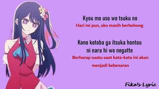 IDOL「アイドル」 Yoasobi  Lyric Romanized Terjemahan Indonesia [upl. by Ajax]