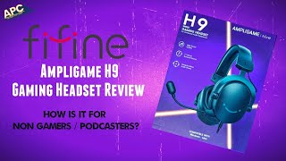 Fifine AmpliGame H9 Gaming Headset Review Budget Gaming amp Streaming Solution [upl. by Donnamarie]