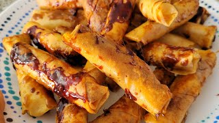 Peanut rolls peanut turon pwede pang negosyo peanut turon recipe [upl. by Josefina]