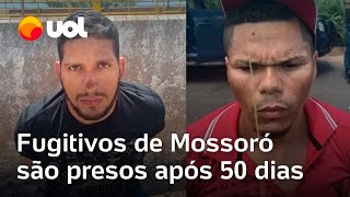 Fugitivos de Mossoró são presos no Pará após 50 dias [upl. by Peers]