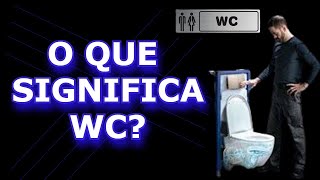 Historia do WC Water Closet [upl. by Aerdnaek]