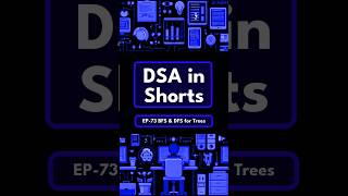 DSA in Shorts  EP73 BFS amp DFS for Trees [upl. by Clinton]