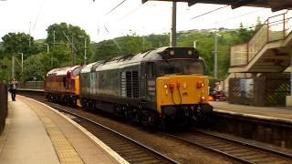 50008  37250 at Shipley on 18062024 heading for the Worth Valley gala [upl. by Dloniger197]