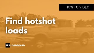 How to find hotshot loads fast and easy Book hot shot and LTL freight for your pickup truck [upl. by Entirb]