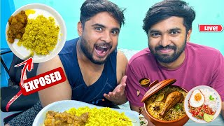 Exposing Bengali Thali with HrithikAdhikary [upl. by Eniloj562]