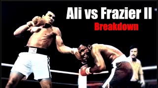 The Epic Rematch Explained  Ali vs Frazier 2 Breakdown [upl. by Zuliram]