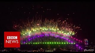 New Year Celebrations Australia welcomes in 2019  BBC News [upl. by Nevaeh]