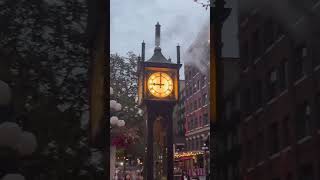 Gastown Steam Clock Vancouver BC [upl. by Malkin]