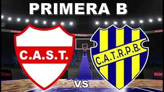 San Telmo vs Talleres RPB 1ºcuarto PRIMERA B  SEMIFINAL  JUEGO 2 [upl. by Airdnax79]