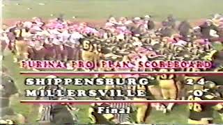 1989 Shippensburg University Football vs Millersville University [upl. by Nwadal]