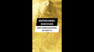 Gründungszuschuss und Nebengewerbe So gehts [upl. by Morena]