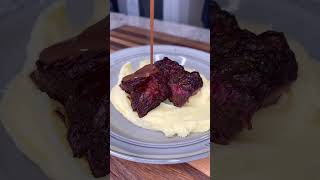 Smoked and braised beef short ribs shorts [upl. by Kerwin]