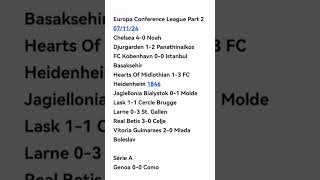 Europa Conference League Part 2 and Série A predictions [upl. by Idihsar]