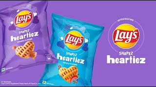 Lay’s India  All New Lay’s Shapez Heartiez  Ranbir Kapoor amp Alia Bhatt [upl. by Ophelie]