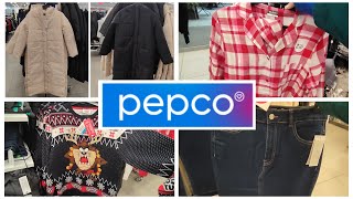 PEPCO 🛍️ PŁASZCZ HIT 💖 SPÓDNICA SZTRUKSOWA I ŚWIĄTECZNE SWETRY 💖 PRZEGLĄD PÓŁEK 💖 [upl. by Geiger649]