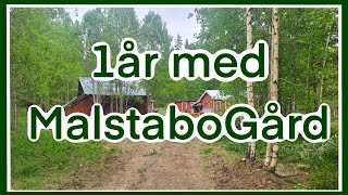 Ett år sen vi köpte Malstabogård [upl. by Ennayd162]